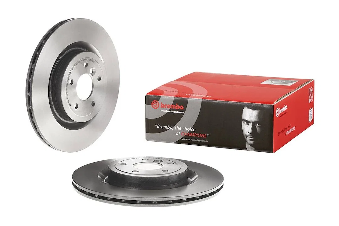 09C20921C02 – BREMBO Brake Rotor, Vented One Piece Design Wheel Bolt Pattern 5 x 107.95 Millimeter 325 Millimeter Dia...